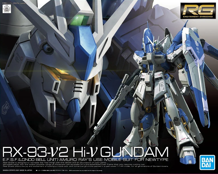 Real Grade RX-93-ν2 Hi-Nu Gundam