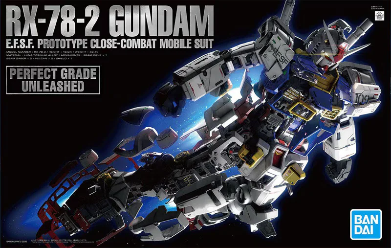 Perfect Grade Unleashed RX-78-2 Gundam
