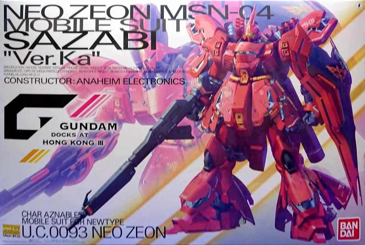 Master Grade MSN-04 Sazabi "Ver.Ka"